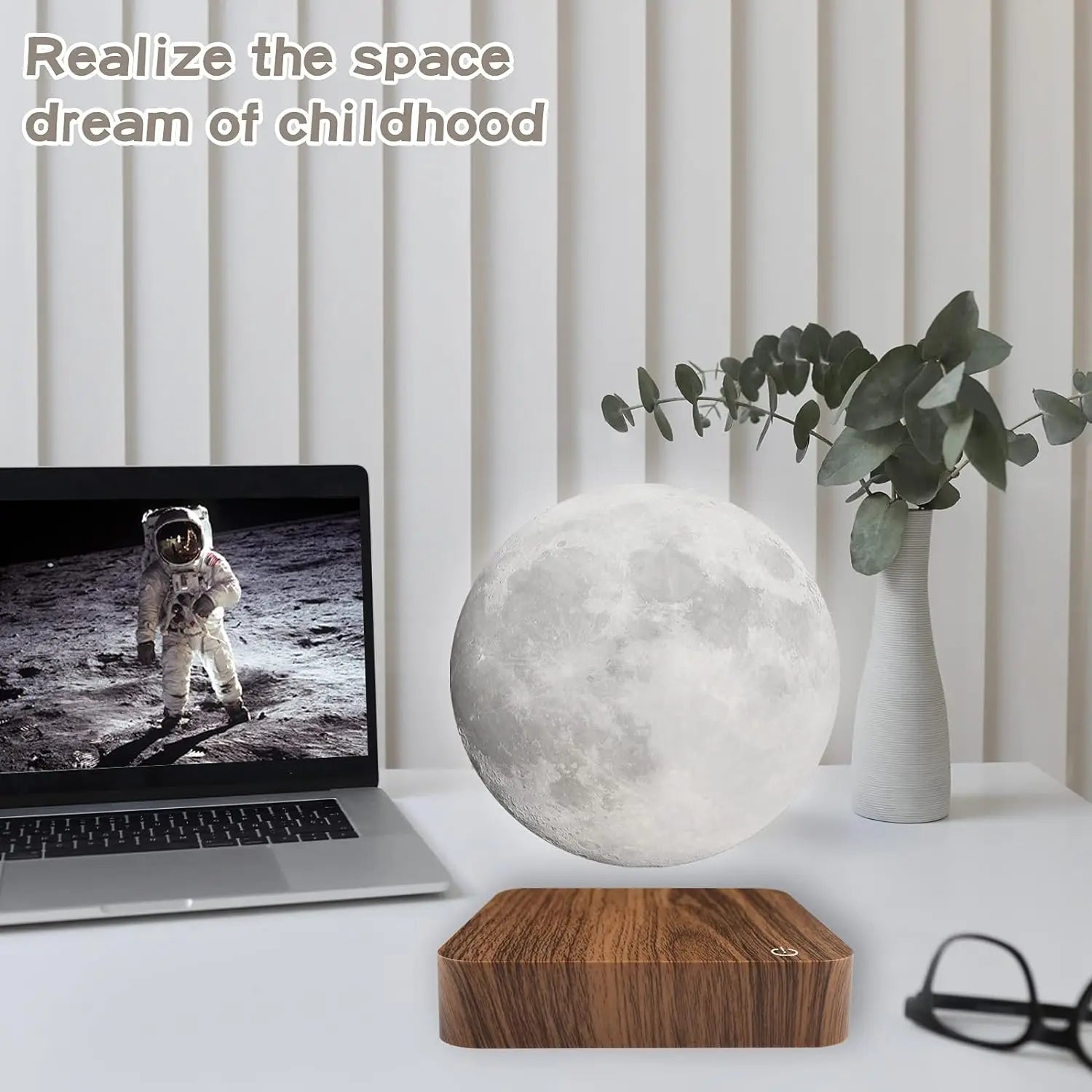 Floating Moon Levitating Lamp