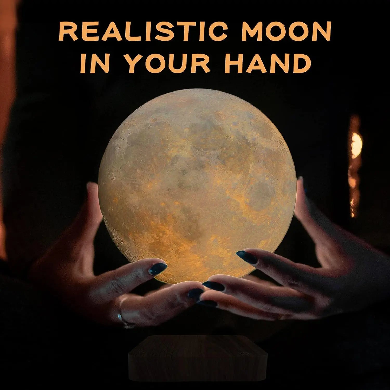 Floating Moon Levitating Lamp