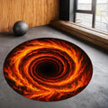 Vortex 3D Illusion Round Rug