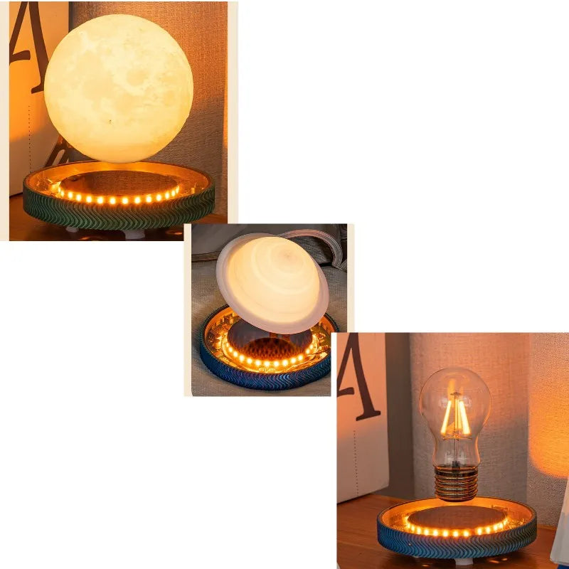 🌙 Magnetic Floating Moon Lamp