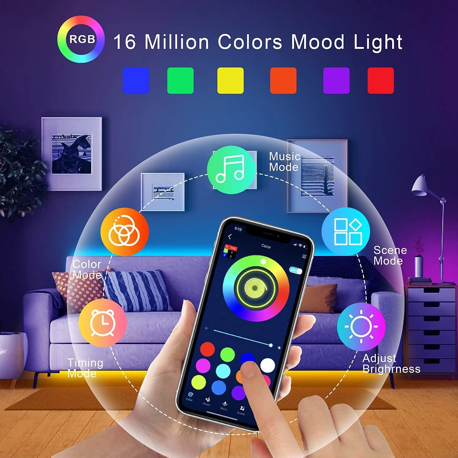 Sync LED Strip Lights