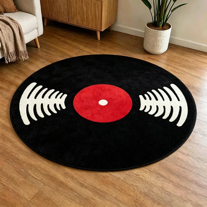 Vinyl Record Floor Mat