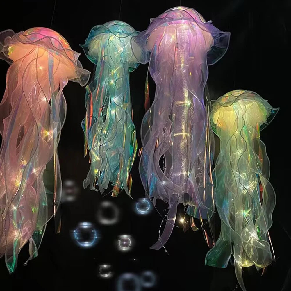 Glow Jellyfish Night Light Set