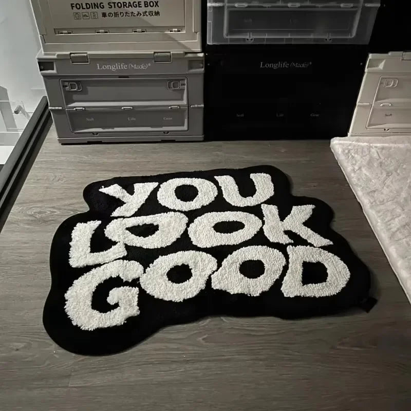 Cloud Shape Plush Bedside Rug