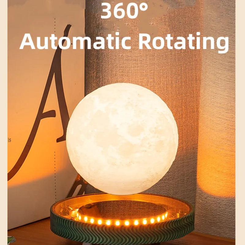 🌙 Magnetic Floating Moon Lamp