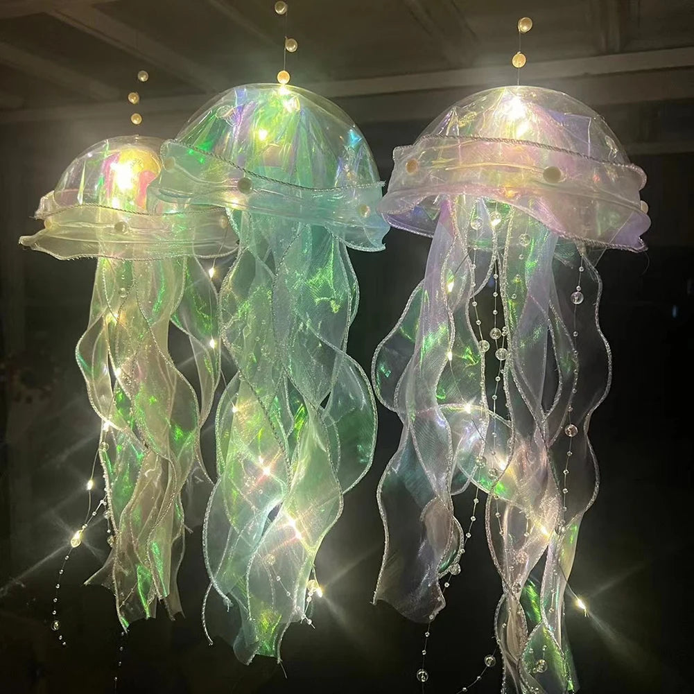Glow Jellyfish Night Light Set