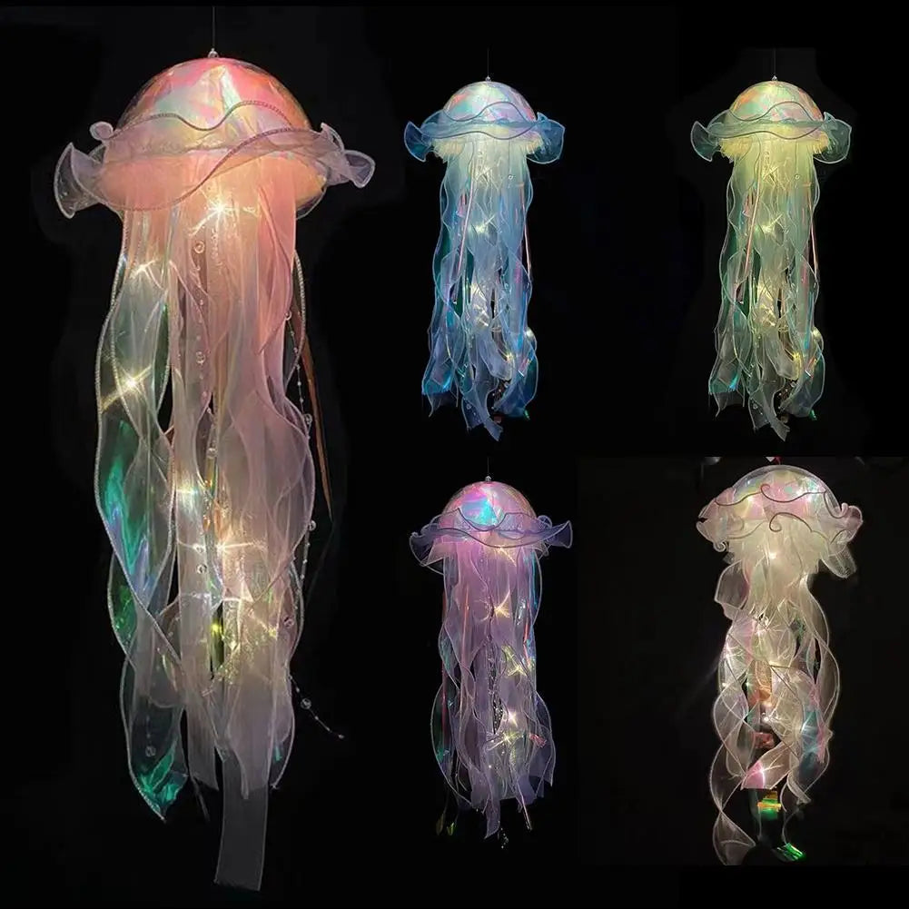 Glow Jellyfish Night Light Set